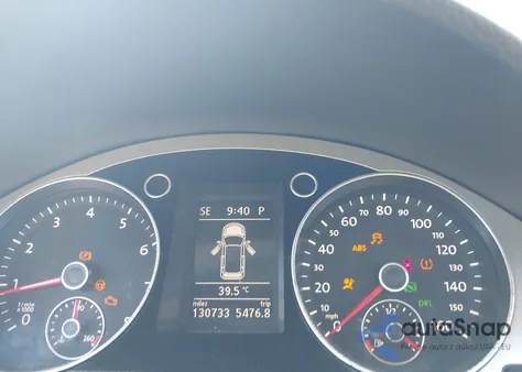 2010 Volkswagen Passat Komfort from USA, damaged, VIN WVWXM7AN4AE090862